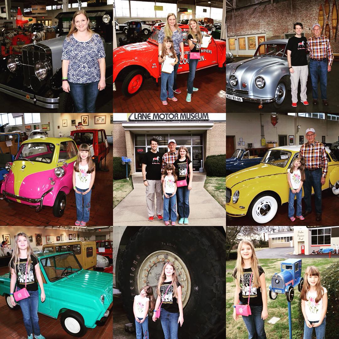 Our #family after-Christmas adventure today was at the Lane Motor Museum on Murfreesboro Rd. Such a cool place.