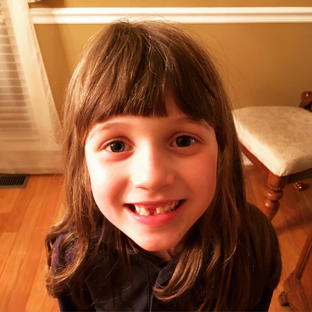 This cutie just lost tooth no. 4 - #family