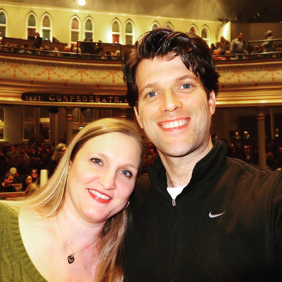 Front pew seats @TheRyman with my bride for Gary Clark Jr. #music #family