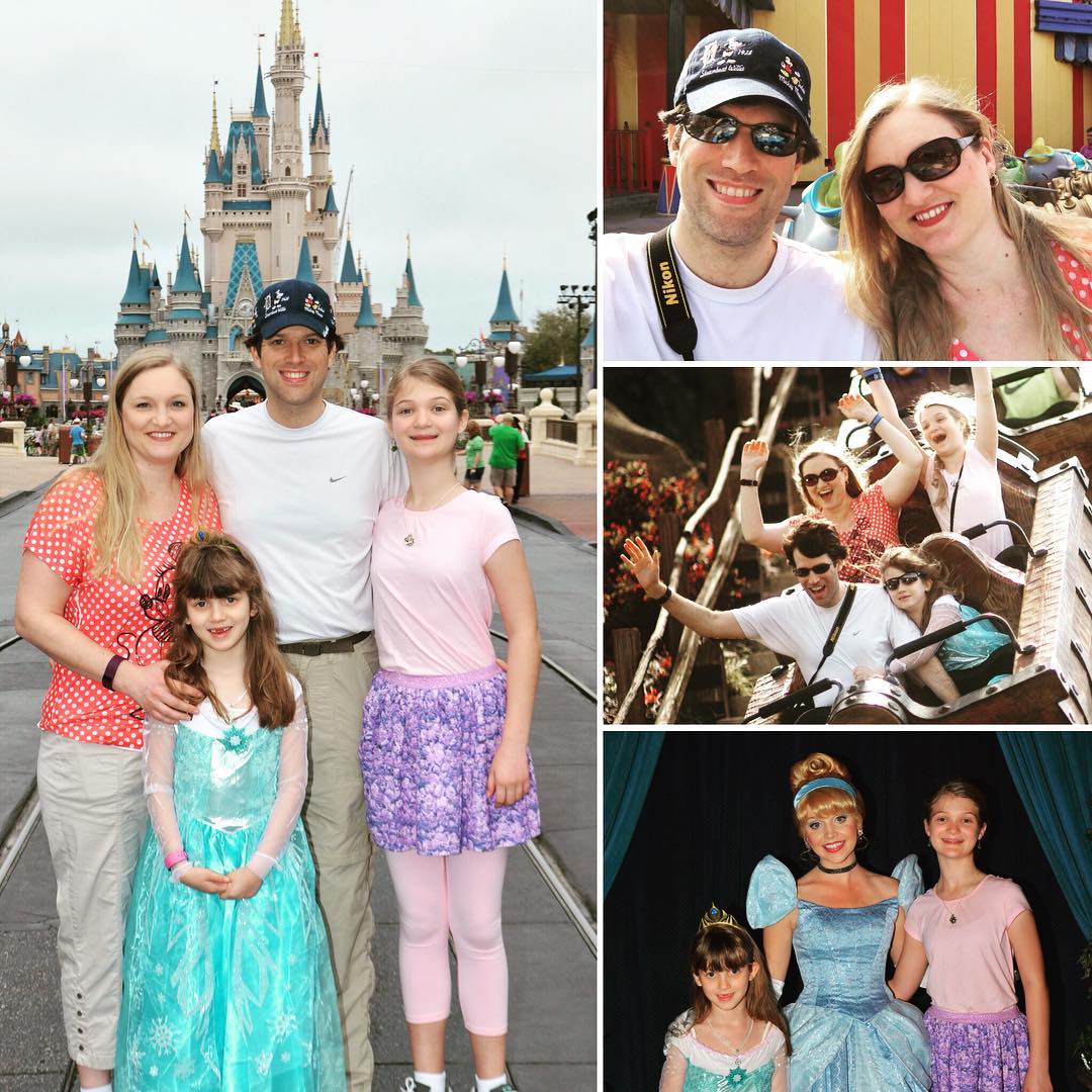 Day 4 of our #Disney Spring Break vacation has been so much fun, and it is still going after an awesome dinner in Cinderella's castle. #family #travel