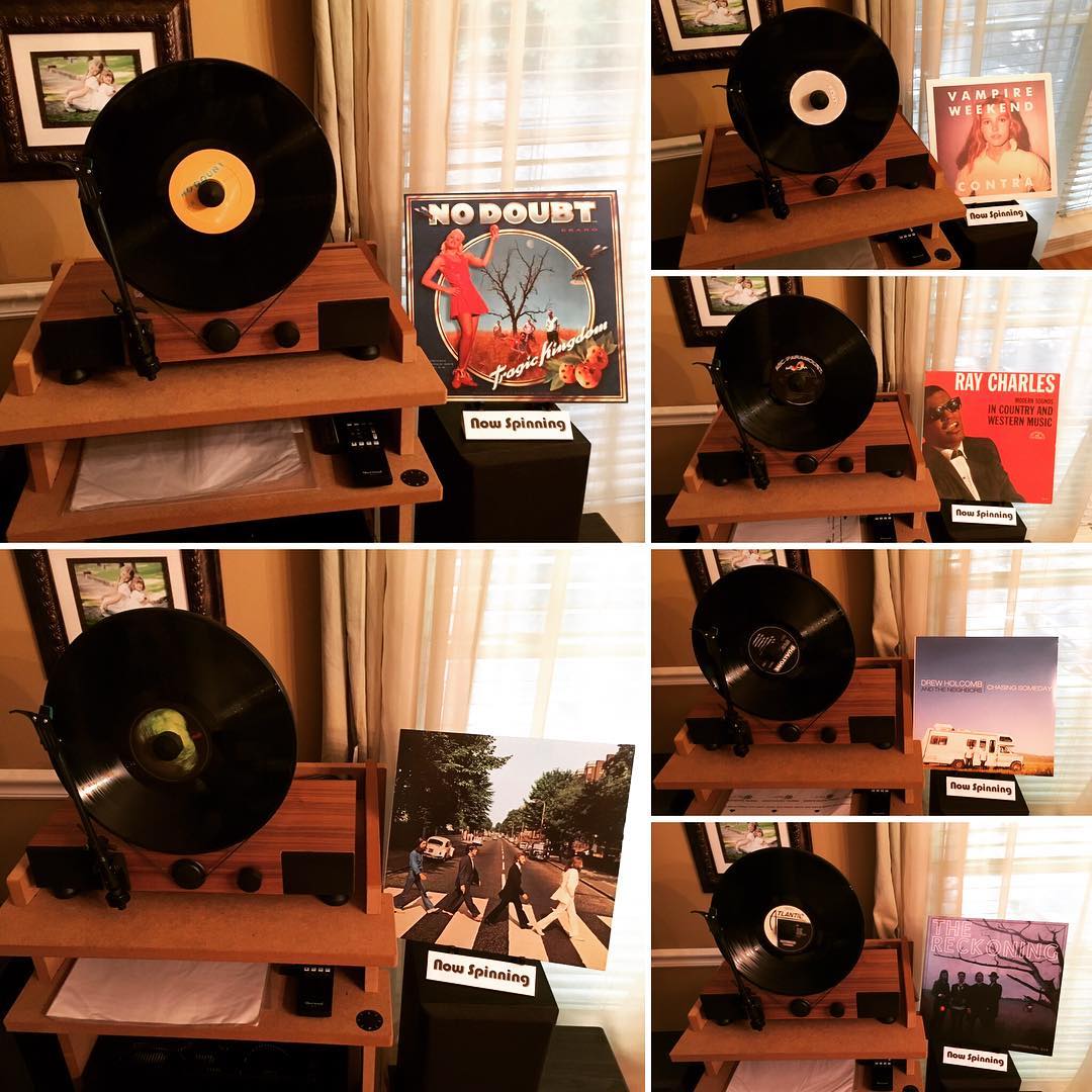 We ended up listening to 11 records today...here are the first 6. #vinyl #music #mygramovox #linephonointhewild