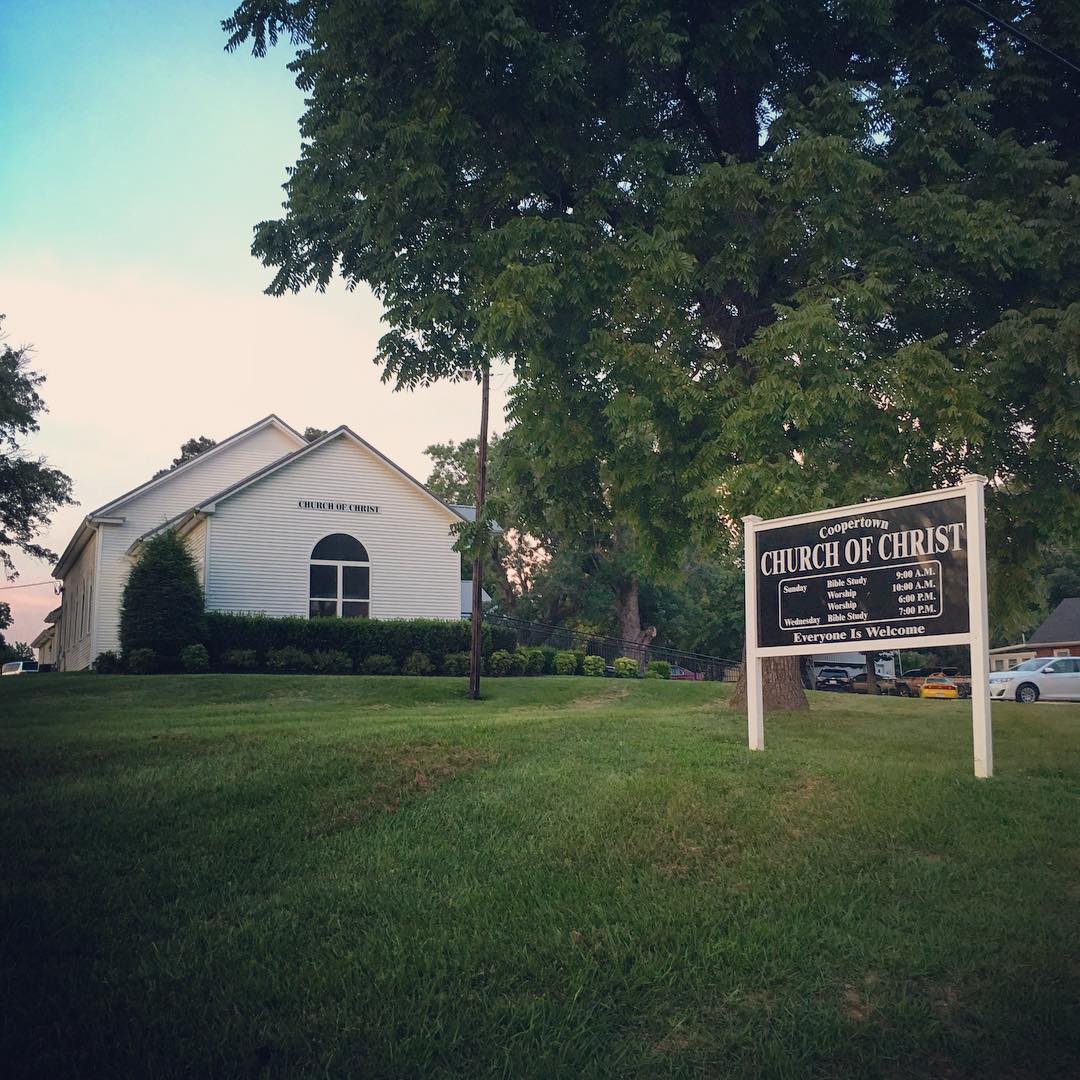 Blessed to be preaching in a Gospel Meeting for the Pleasant View and Coopertown Churches of Christ again this year. We had a great night at Coopertown tonight. The theme is "Examining Faith in Jesus Christ." Please come join us. #faith #Christ