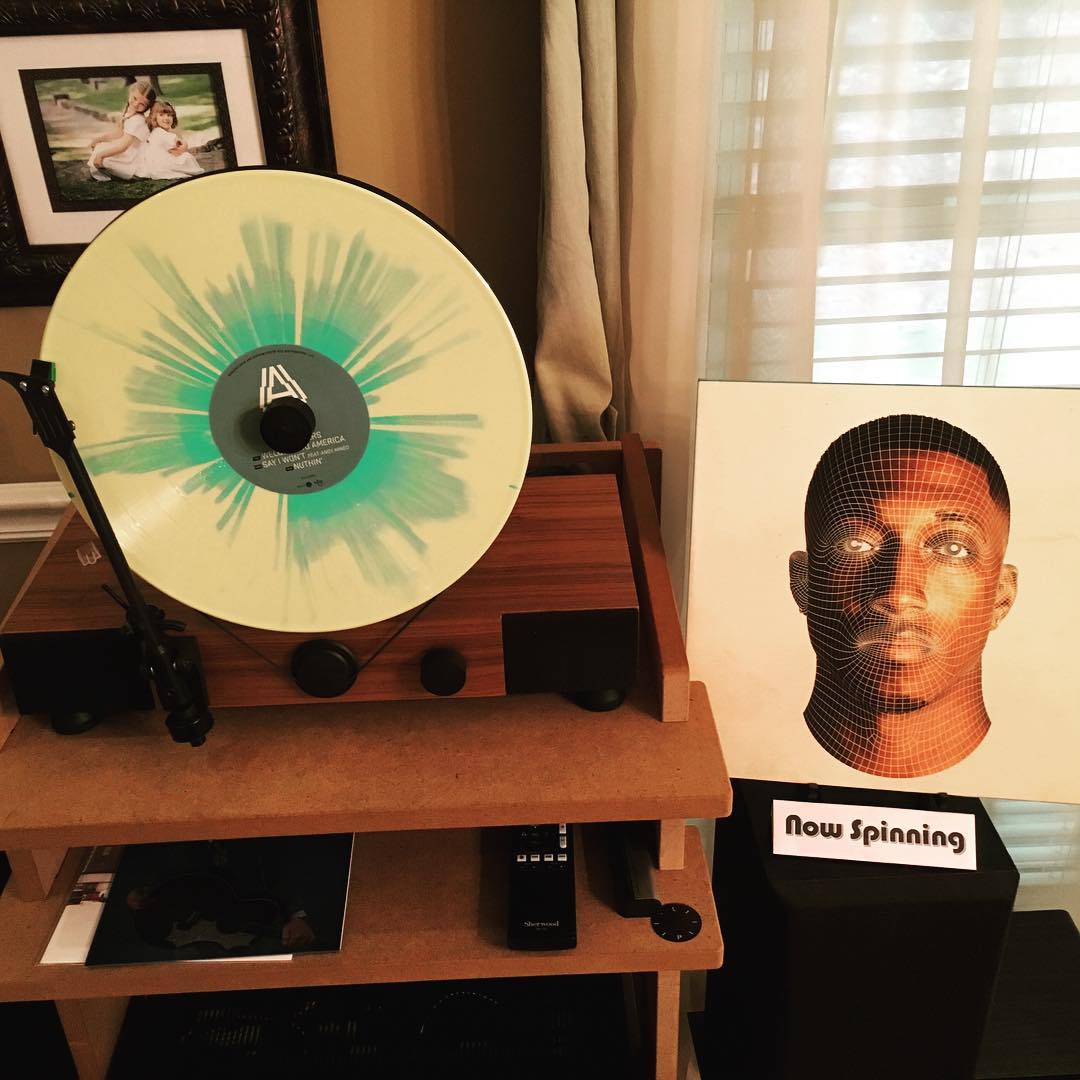 I think this is the first rap #vinyl in my library. Not usually my thing, but "Anomaly" by @Lecrae is pretty solid musically and lyrically. Really sounds good on my @gramovox floating record player with a subwoofer. #music #mygramovox #nowfloating #linephonointhewild