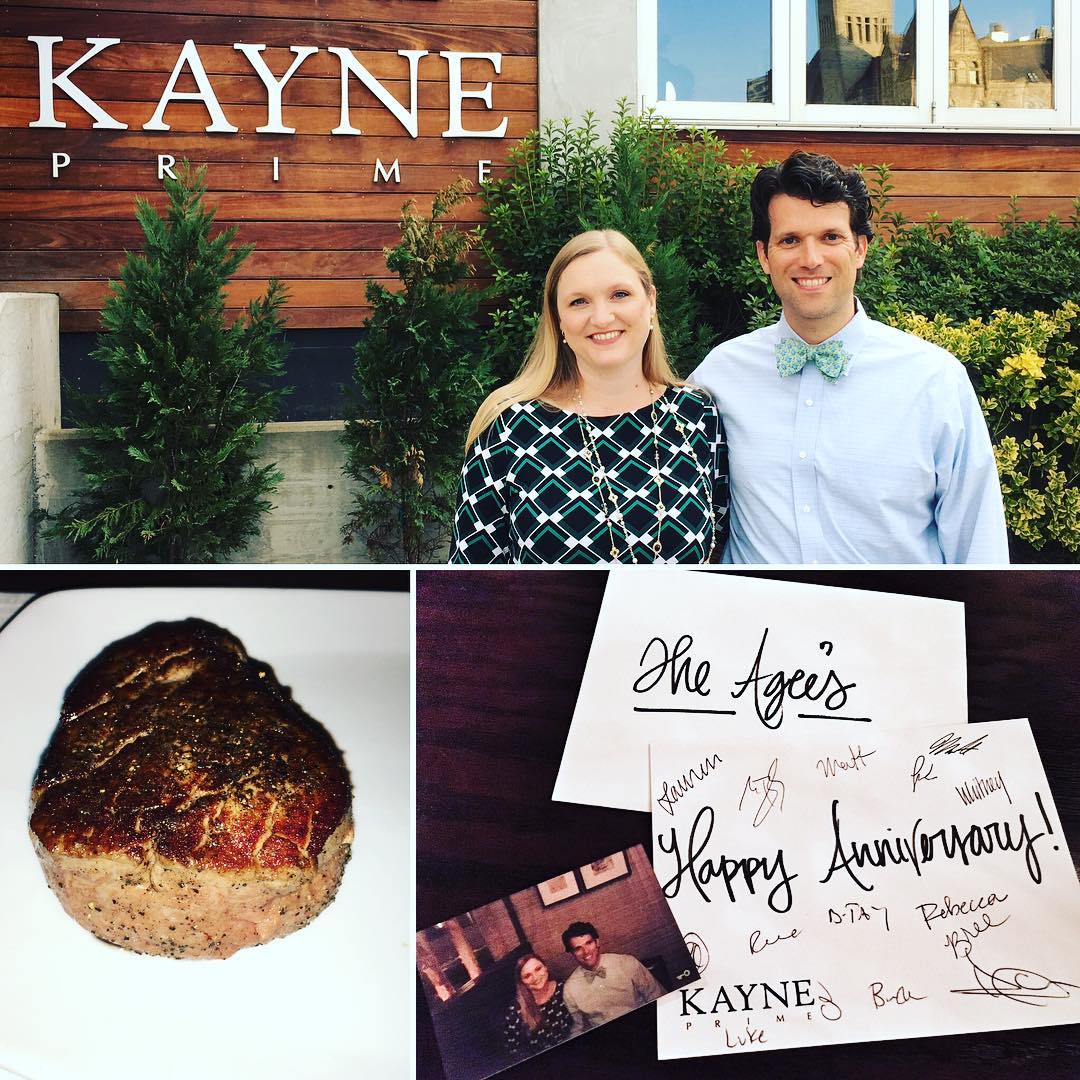 Anniversary dinner @ Kayne Prime. Yes! #wagyu #steak #food