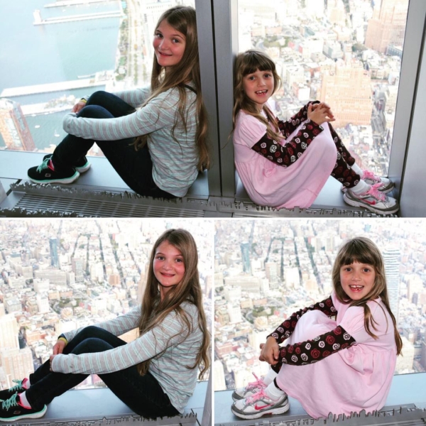 One World Observatory. 100 floors in 47 seconds via elevator. Crazy! #travel #family #nyc