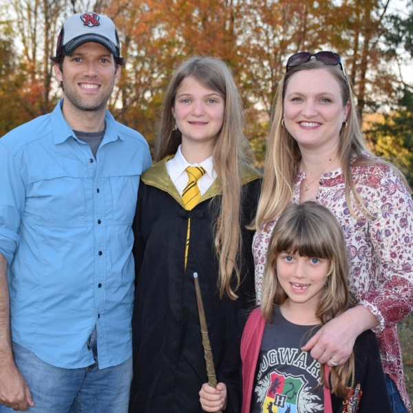 First Halloween celebration tonight in Lebanon. Tomorrow night Olivia and I plan to join in on the dress up fun at Trunk or Treat! #family #halloween #harrypotter