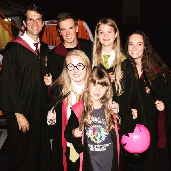 Lots of witches and wizards at BCOC Trunk or Treat tonight! #harrypotter #halloween #family