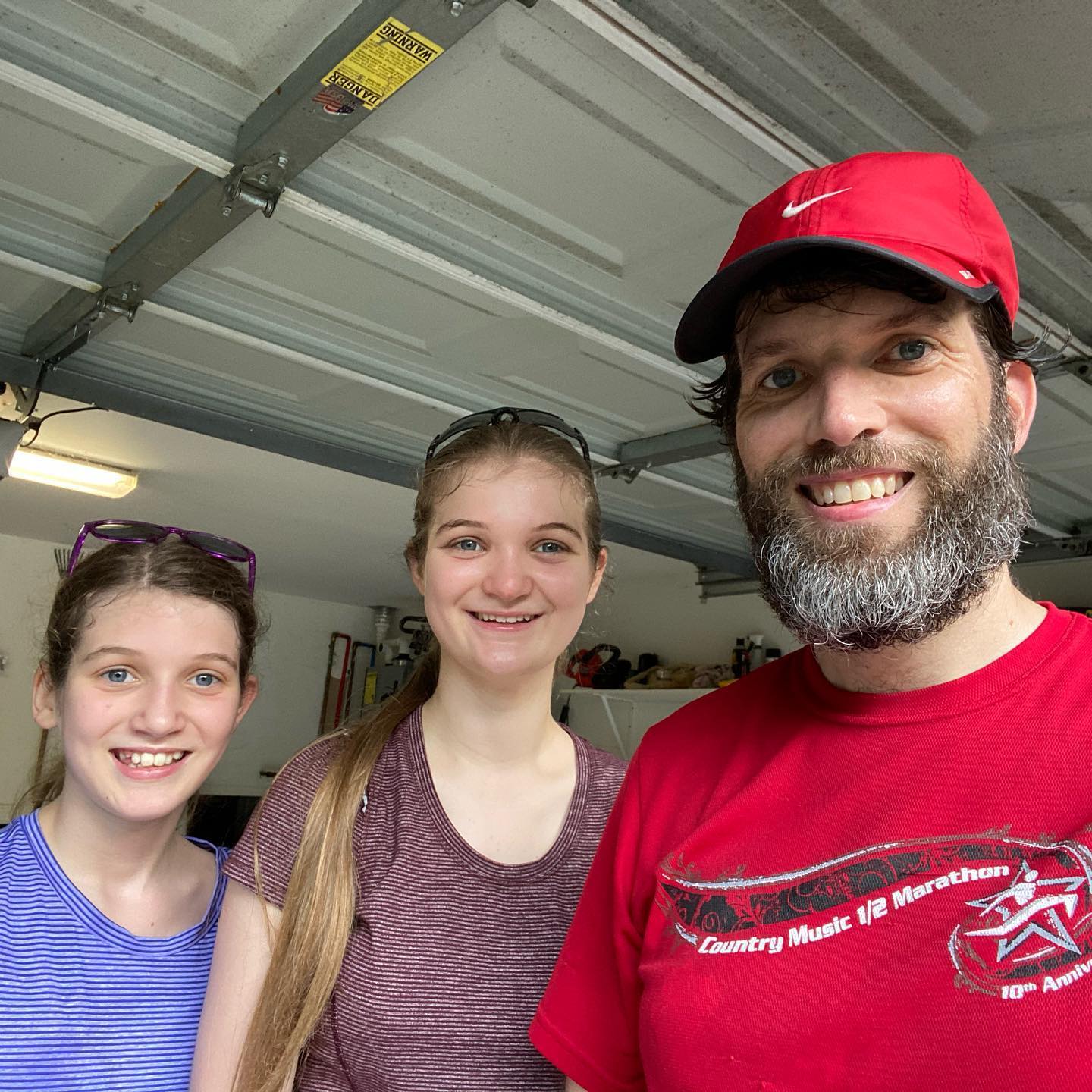 The girls keep on pushing me to work hard. Today we did 1.25 miles of hill repeats followed by a session of P90X Kenpo X. This was after I had done a brisk 3-mile run....I’m tired! #family #running #workout