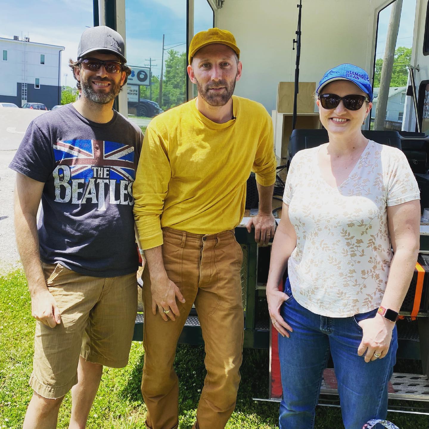 Took a break this afternoon to catch @matkearney perform a set from the back of a box truck in the parking lot at @grimeys. He is such a great performer and his new album is fantastic. Also…this is the third time I’ve had the opportunity to meet him and he is always so nice and personable. #music #livemusic
