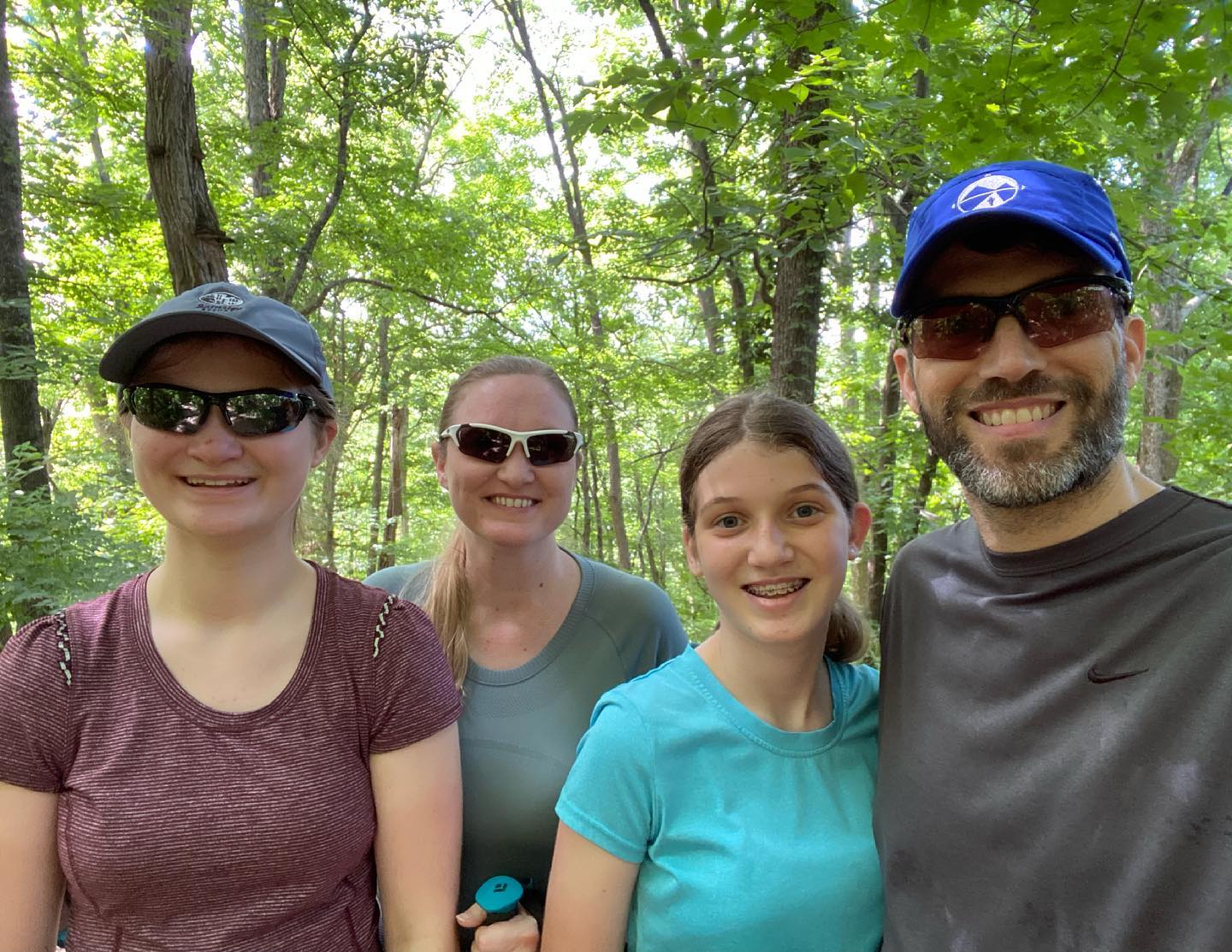 Fun Memorial Day hike on the Red Trail in Percy Warner Park. #family #hiking