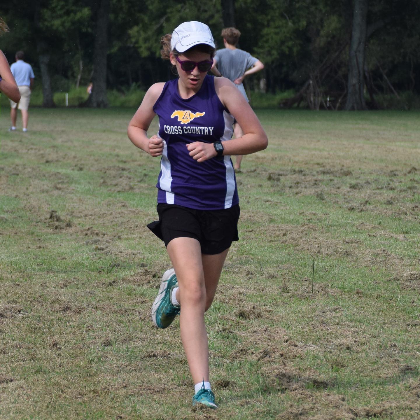 Sara’s first Middle School Cross Country meet for @lipscombacademy was a success, and we are very proud! She started off training back in May with absolutely no running base and today she ran the 2-mile course at Vaughn’s Gap in 17 minutes 45 seconds. This put her 26th overall among girls from 8 different schools, and was 1 minute 15 seconds faster than her time in practice 2 weeks ago. Excited to see where she goes from here. #family #running