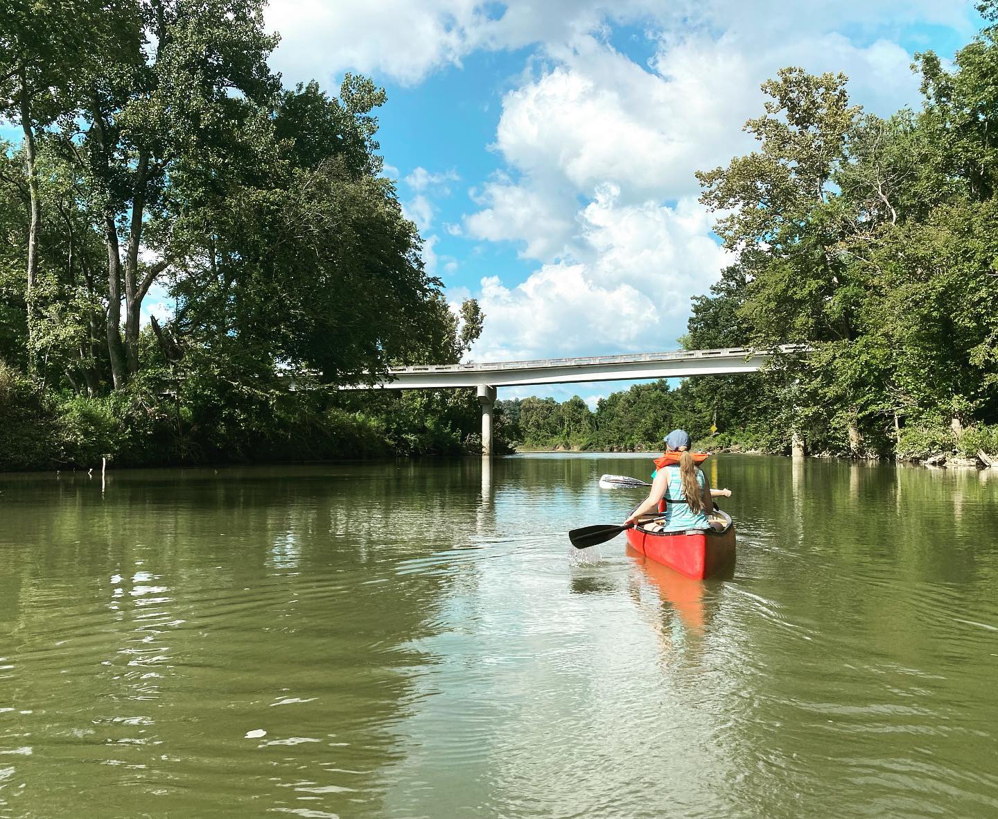 Fun day canoeing on the Harpeth River. 10.5 miles total distance covered.