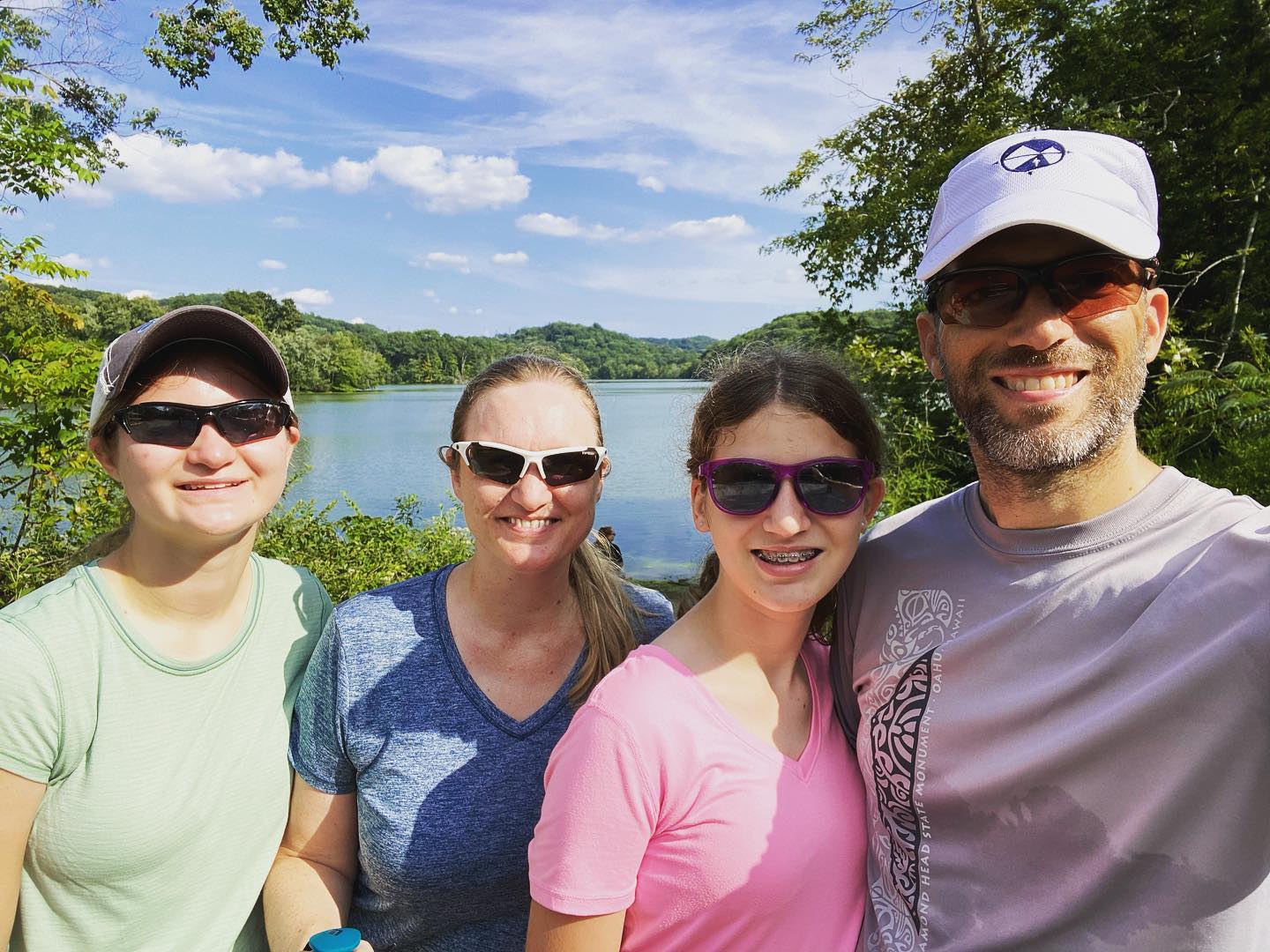 Beautiful afternoon for a 3.75-mile hike with the family at Radnor Lake. This followed a 12-mile early morning run with Brian and a 4-mile mid morning run with Sara, Brian, and Bennet (Sara’s longest run ever). #family #running #hiking