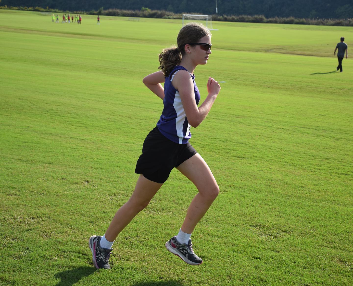 Sara finished 27th overall out of girls from seven schools in the HVAC Middle School Cross Country Championships yesterday with Lipscomb Academy. It was a nasty hot and humid afternoon, but all of the girls ran hard. So proud of Sara on how far she’s come in such a short time of running. A big thanks to Coach C for all his time and dedication working with these young ladies. #family #running