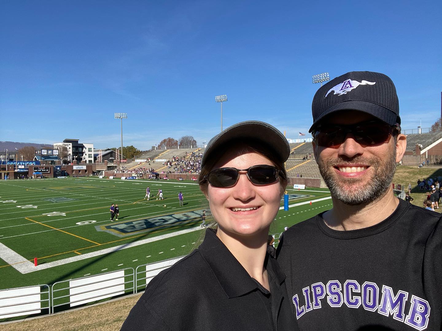 Sights and sounds from today’s State Championship game in Chattanooga. So much fun to share this day with Kate and the rest of the Lipscomb Academy Band.
